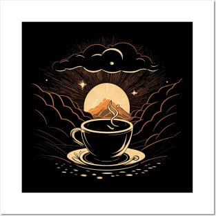 Funny Morning Coffee Gift Funny Coffee Posters and Art